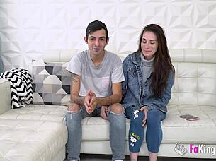 betty martinez and marco feel the thrill of being watched as they deepthroat and doggystyle with her big tits bouncing