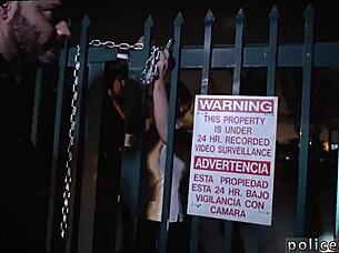 Nude Cops in Gay Sucking and Fucking Video