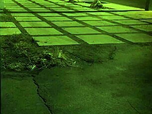 teen in hard vibrator bondage scene