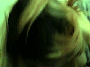 A Young Latina Sucks Huge White Monster Cock With Passionate Intensity, Her Lips Gripping Tightly Around The Shaft