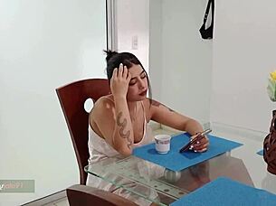 Pov Latina Babe Gets Pussy Banged After Blowjob