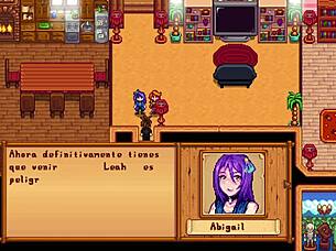 i played stardew valley with leah and abigail part two in spanish