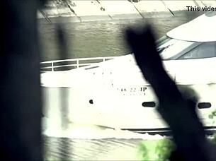 Russian Model Poses In Stunning Fashion Show!