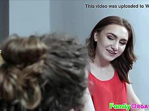 Petite Redhead Stepsister Experiences Intense Orgasm In Horny Fantasy Fucking