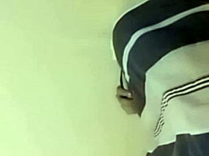 A sexy couple enjoys intimate moments in bed