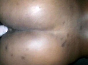 Big ass ebony chick fucking that Asian guy