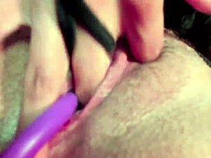Intense Close-Up Lesbian Fingering Horny Friend