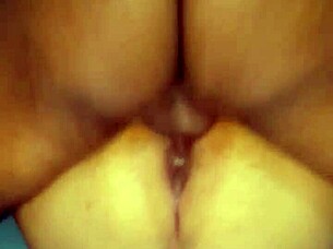 Prostitute Crossdresser Fills Pussy with Cum Until Overflowing!