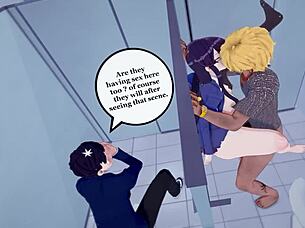 this hentai gallery features komi san in adventures from japs8005