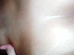 fucking my girlfriend doggystyle while bent over 😏.