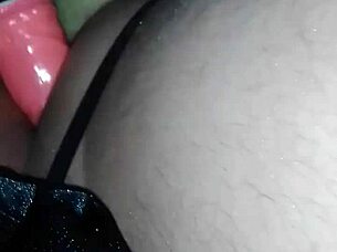 Night Watching Porn Leading To Anal Masturbation And Assfucking.