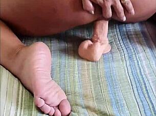 Hot Blonde Cums With Favorite Toy