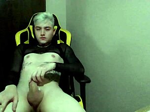 Tattooed Babe Masturbates To Intense Orgasm In Pov