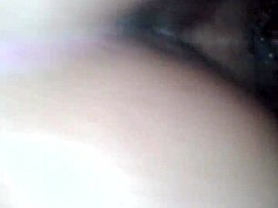 fucking my girlfriend doggystyle while bent over 😏.