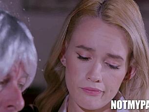 Khloe Kingsley screams as Jack Vegas gives hardcore blowjob and fucks petite ass