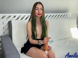 Emotional Amelie Dubon Craves to Stroke You Now