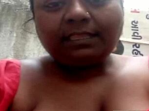 indian wife with big tits milf