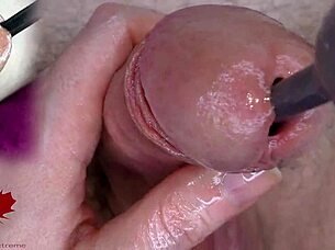 Super close-up urethral dilator game