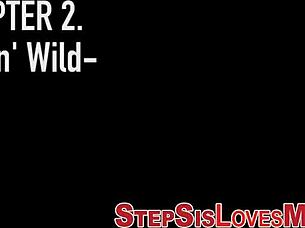 this stepteen takes big cock doggystyle pov