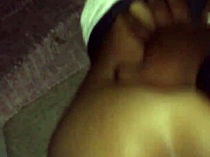 The petite teen gets a creampie in reality.