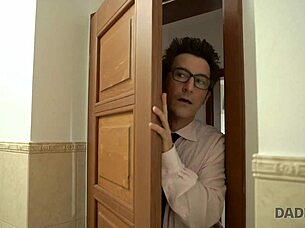 daddy4k testing modern views with old and young blowjob