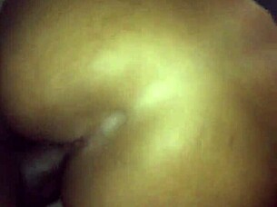 The petite teen gets a creampie in reality.