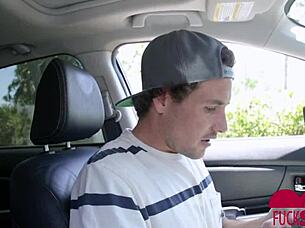 cleo bardot gets cum on petite ass