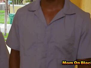 Sexy MILF uses her huge ass and skilled blowjob to pay