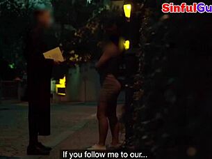 european prostitute gets pounded by priest outdoors