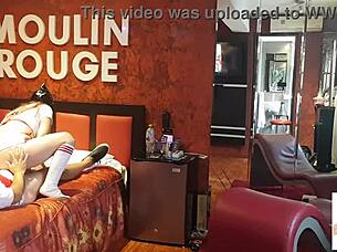 Peruvian couple plays their hardcore game in the hotel room.