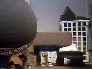 Sexual content free workout with kinky homemade pov and horny teens