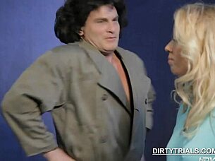 Blonde Angel Enjoys Deep Throating Big Cock