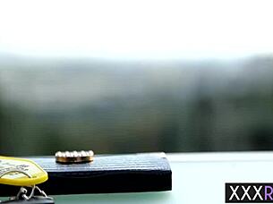 big ass milf dillion harper moans from jelena jensen's intense pussy licking!