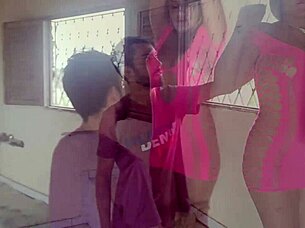 vivi storms out of the fantasy party and discovers wild fun in the abandoned house.