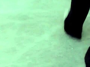 Latina Culona Gets Groped And Cumshot From Behind In Voyeur Scene