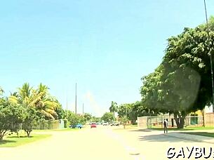 Detailed homosexual sex scene featuring manhub in intense gay action