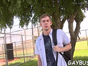 Detailed homosexual sex scene featuring manhub in intense gay action