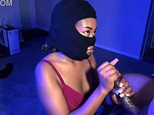 I stroked the truth out of his big black cock