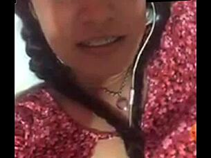 Oh, my girlfriend masturbates her pussy for me!