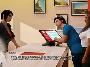 Anna's Exciting Affection In Car Crush Game