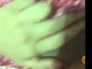 Oh, my girlfriend masturbates her pussy for me!