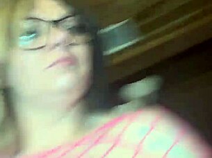 Suggestive Giant Dildo Ass Play for MILF Anal