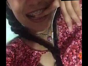 Oh, my girlfriend masturbates her pussy for me!