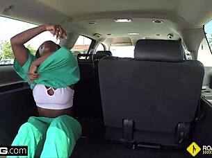 Roadside - Stacy Gives Her Mechanic a Blowjob in Public