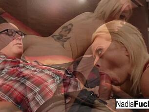 i fucked my shy nerdy neighbor nadia with big tits blowjob pussy fucking hardcore blonde babe.