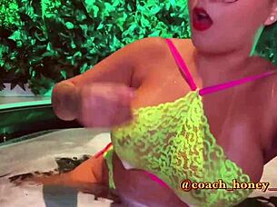 Guided Jerk Off In Motel Bathtub