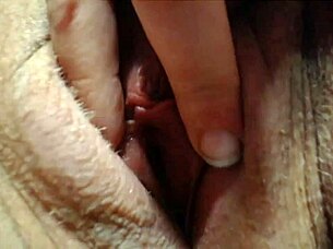 Detailed Long Show of Pussy in Close-Up View