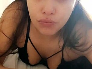 Beautiful Colombian Gives Five Blowjobs