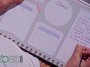 petite latina nicols cant stop thinkin bout dick in isolation so she rides dildo till she squirts.