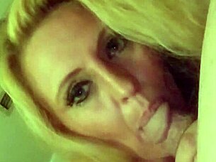 i gave my wife another blowjob with her big tits out